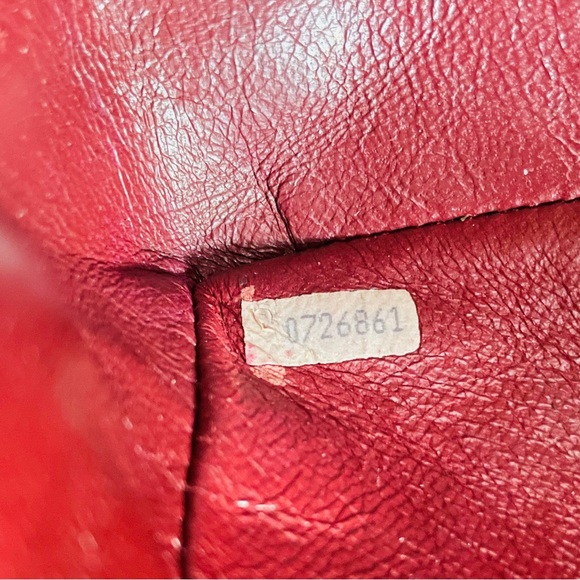 Chanel Classic Double Flap Black Lambskin Bag Vintage - Picture 14 of 16